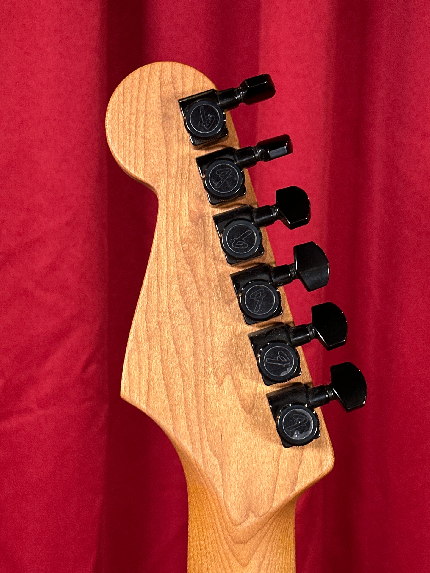 2022 Fender Mod Shop Acoustasonic Stratocaster Black w/ OHSC