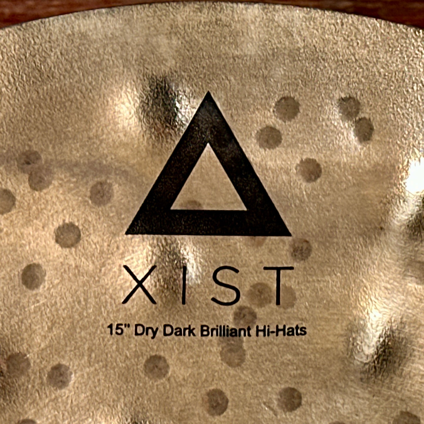 15" Istanbul Agop Xist Dry Dark Brilliant Hi-Hat Cymbal Pair 706g/1126g *Video Demo*