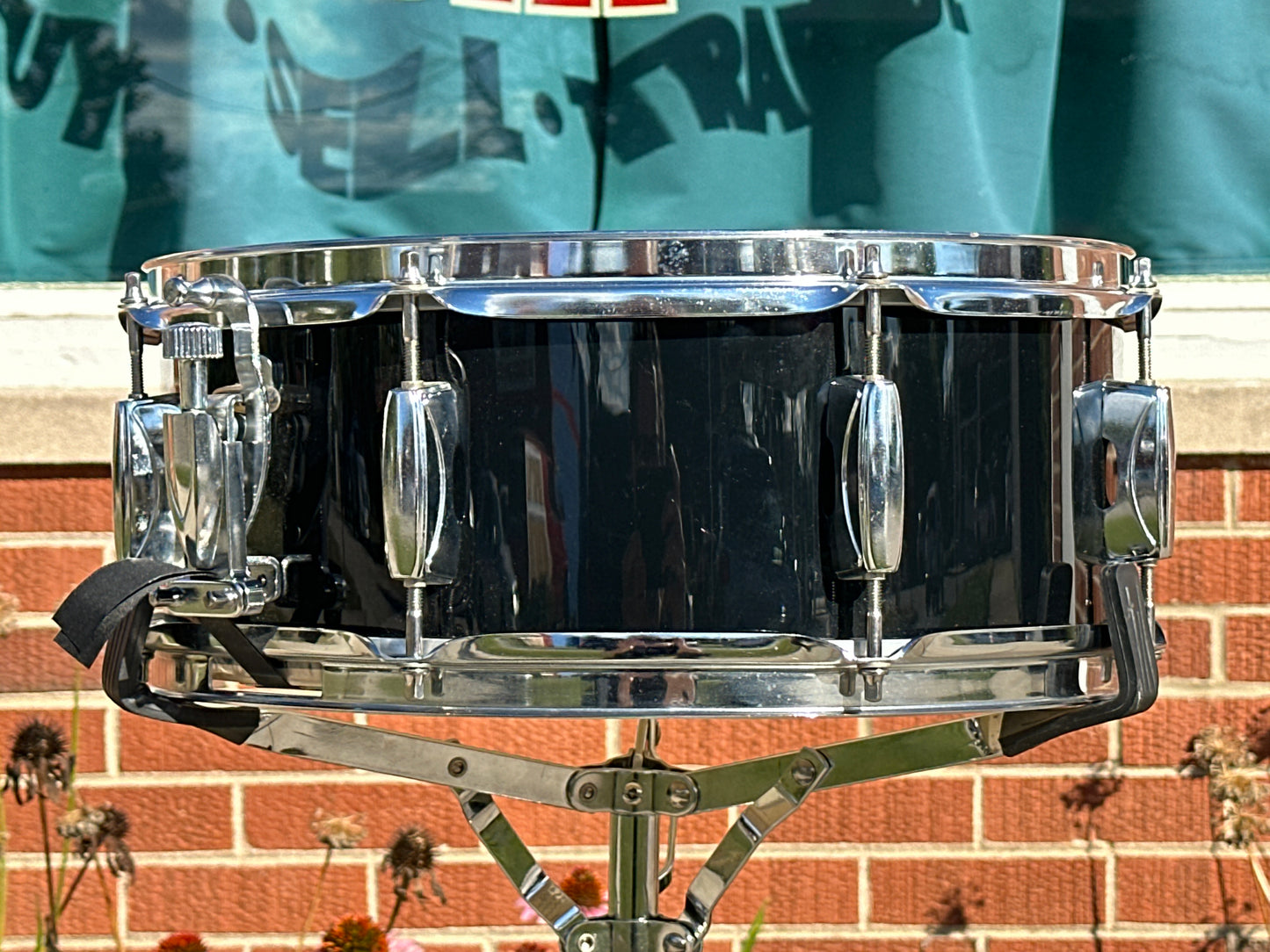 2010s Tama Imperialstar 5.5x14 Poplar Snare Drum Black IWS55