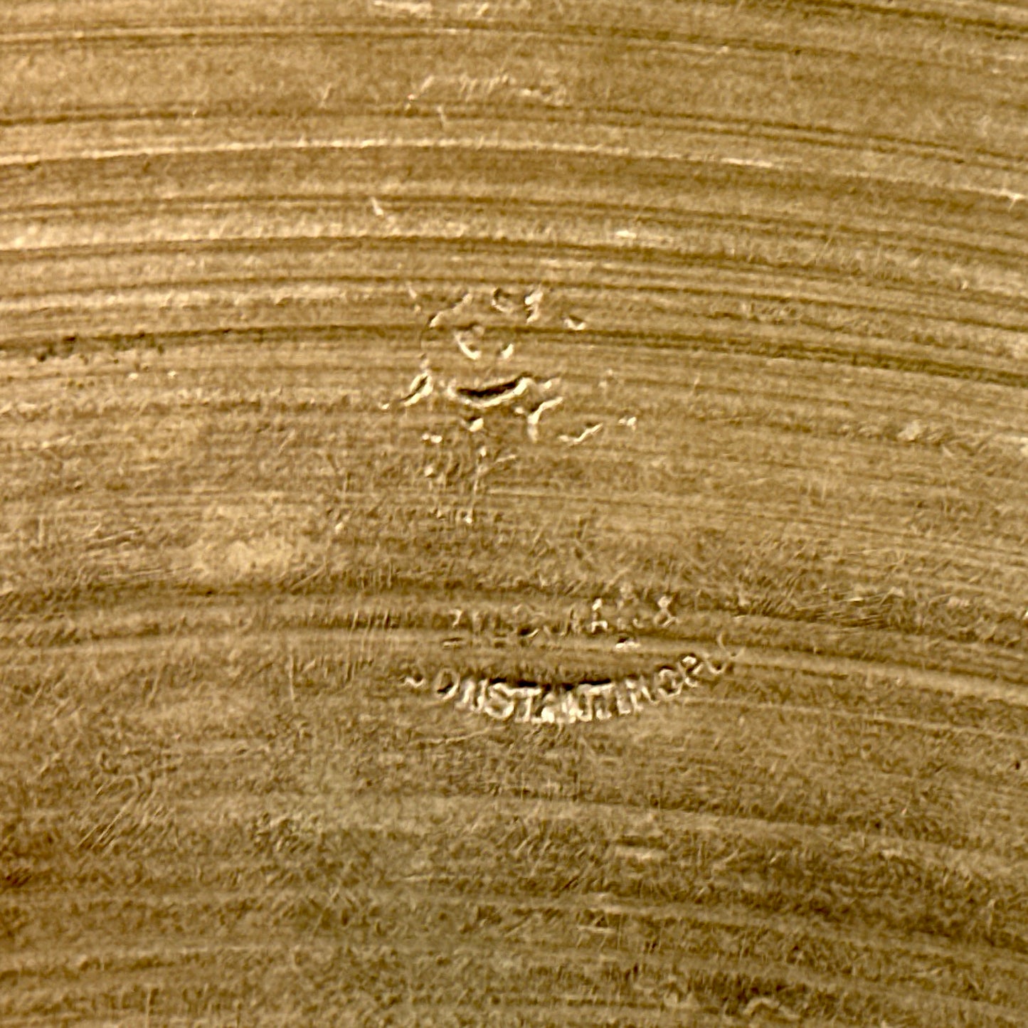 14" K. Zildjian Constantinople 1910s-1920s Trap Ride Cymbal 1280g *Video Demo*