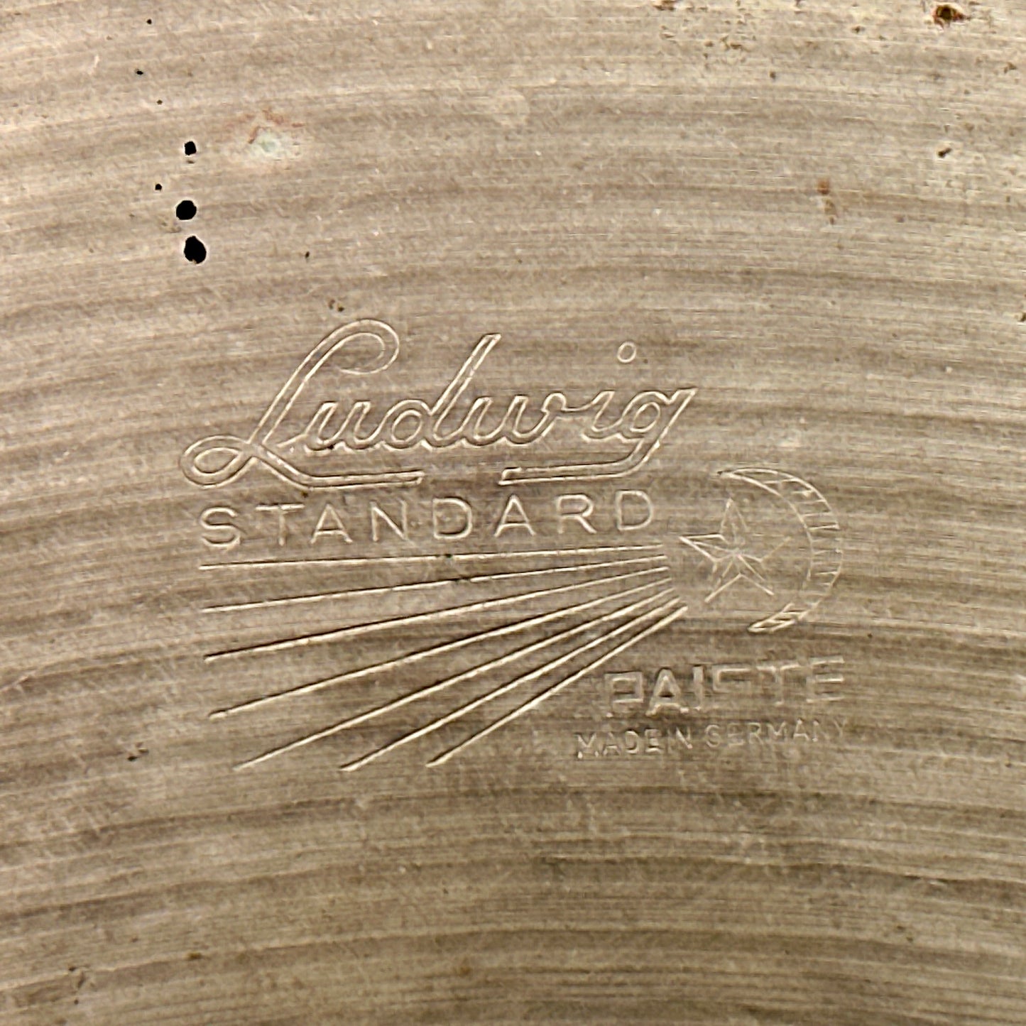 22" Paiste 1960s Ludwig Standard Ride Cymbal 2270g Germany *Video Demo*