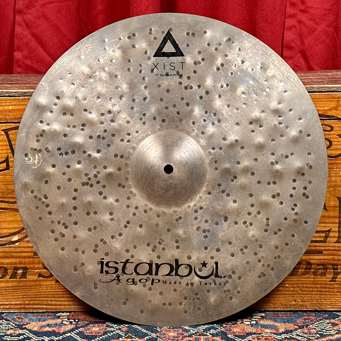 17" Istanbul Agop Xist Dry Dark Hi-Hat Cymbal Pair 1114g/1534g *Video Demo*