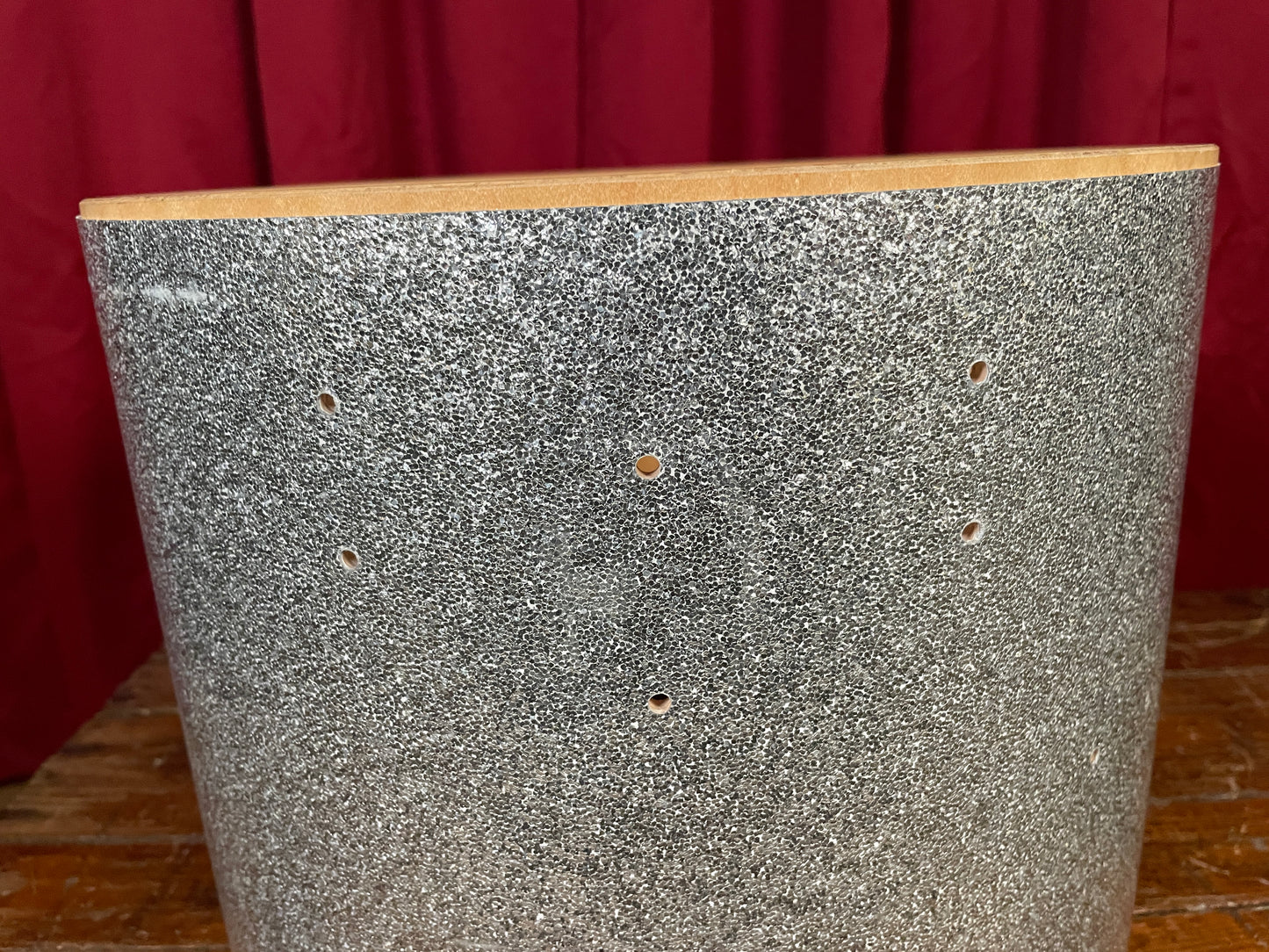 2006 DW Collector's Series 12x14 Tom Drum Shell Only Silver Sparkle Drum Workshop