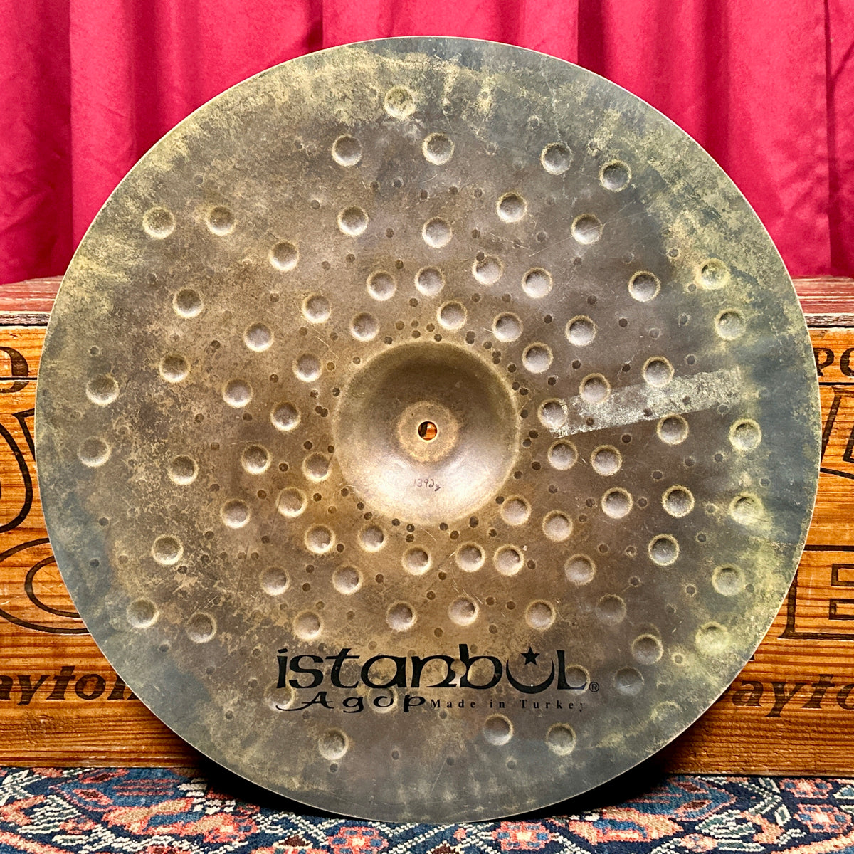 20" Istanbul Agop Xist Dry Dark Crash Cymbal 1392g *Video*