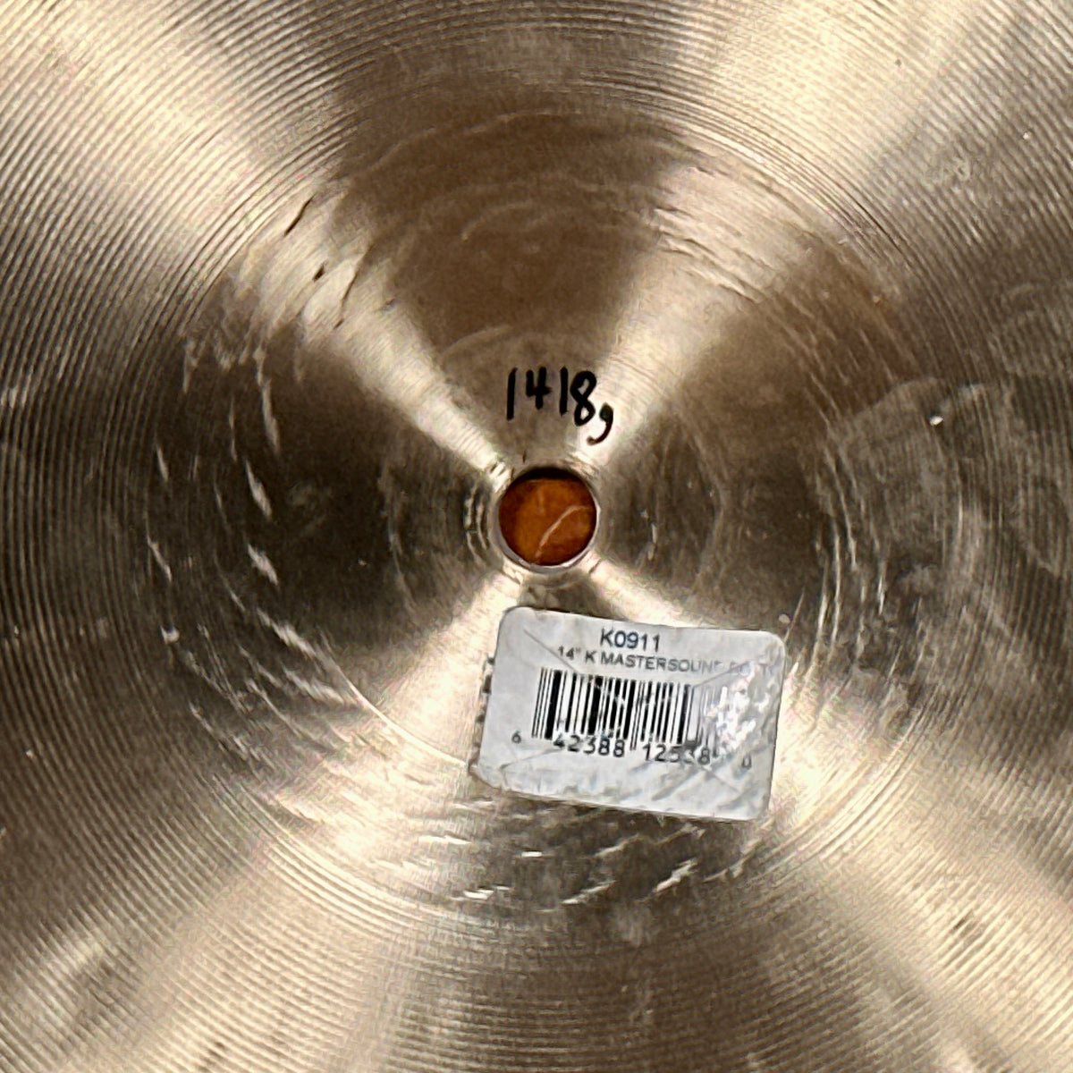 14" Zildjian K Mastersound Hi-Hat Cymbal Pair 1226g/1418g *Video*