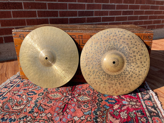 14" Paiste Signature Traditional Medium Light Hi-Hat Cymbal Pair 908g/1198g