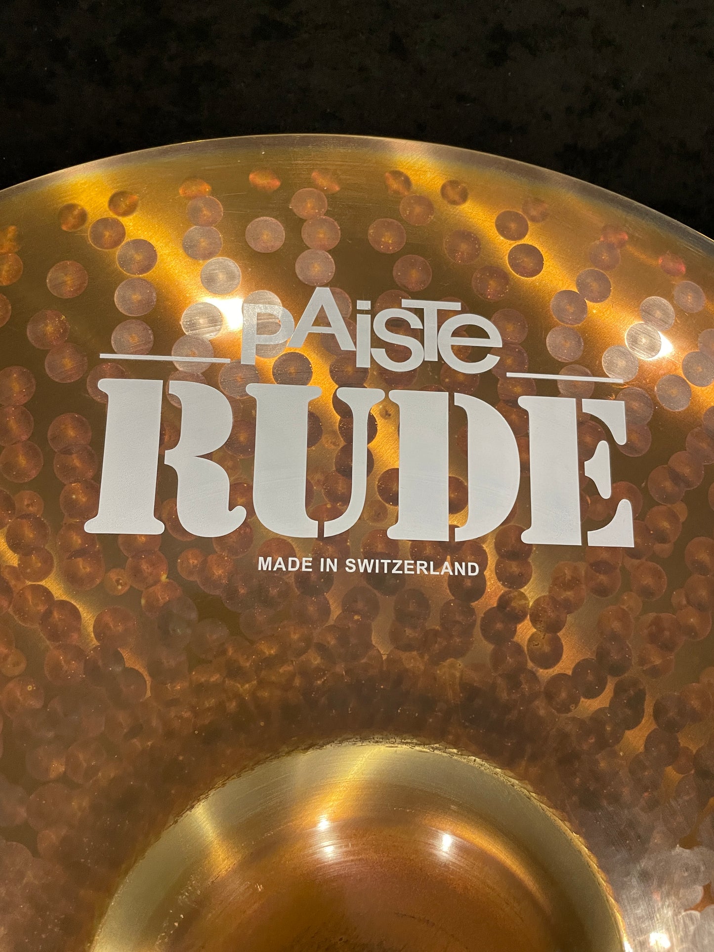 19" Paiste Rude Thin Crash Cymbal 1810g