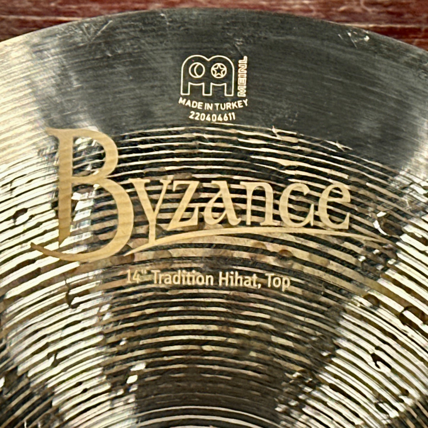 14" Meinl Byzance Jazz Tradition Hi-Hat Cymbal Pair 880g/1008g * Video*
