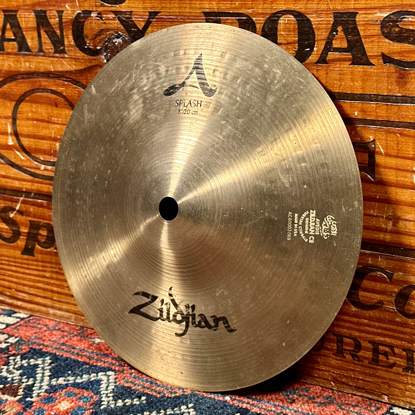 8" Zildjian A Splash Cymbal 156g