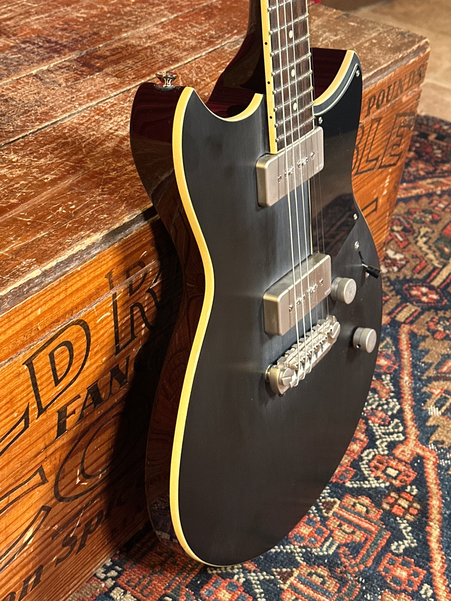 Yamaha RS502 RevStar Electric Guitar Shop Black w/ Original Gig Bag