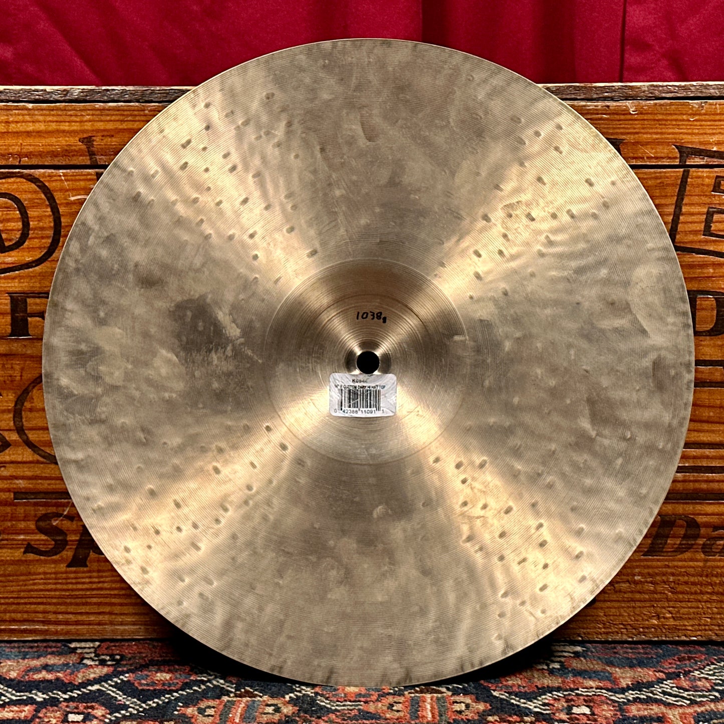 14" Zildjian K Custom Dark Hi-Hat Cymbal Pair 1038g/1186g *Video Demo*