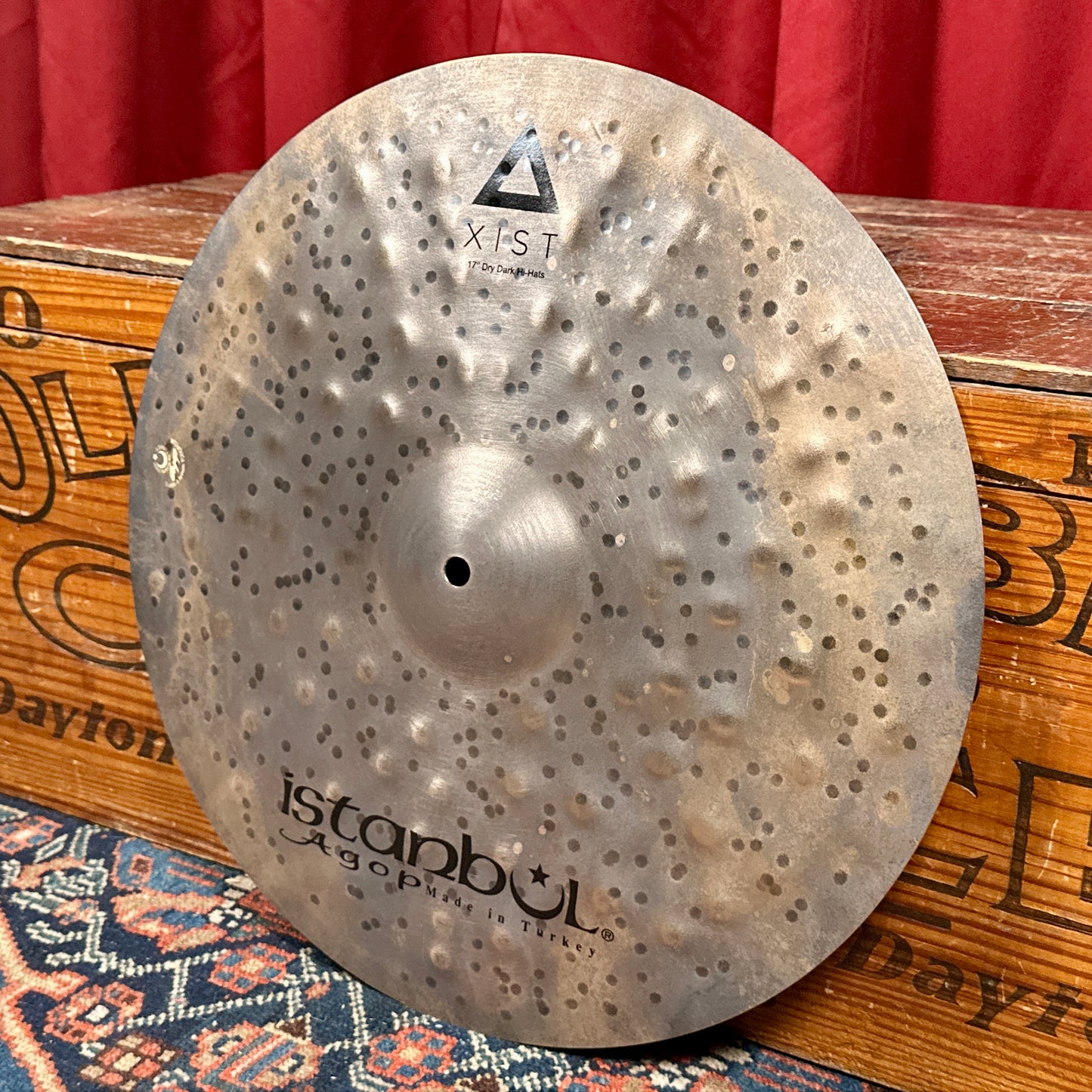 17" Istanbul Agop Xist Dry Dark Hi-Hat Cymbal Pair 1114g/1534g *Video Demo*