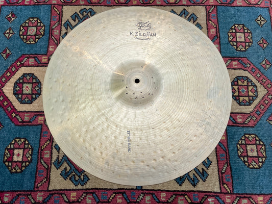 21" Zildjian K Constantinople Big Band Ride Cymbal 2534g *Video Demo*