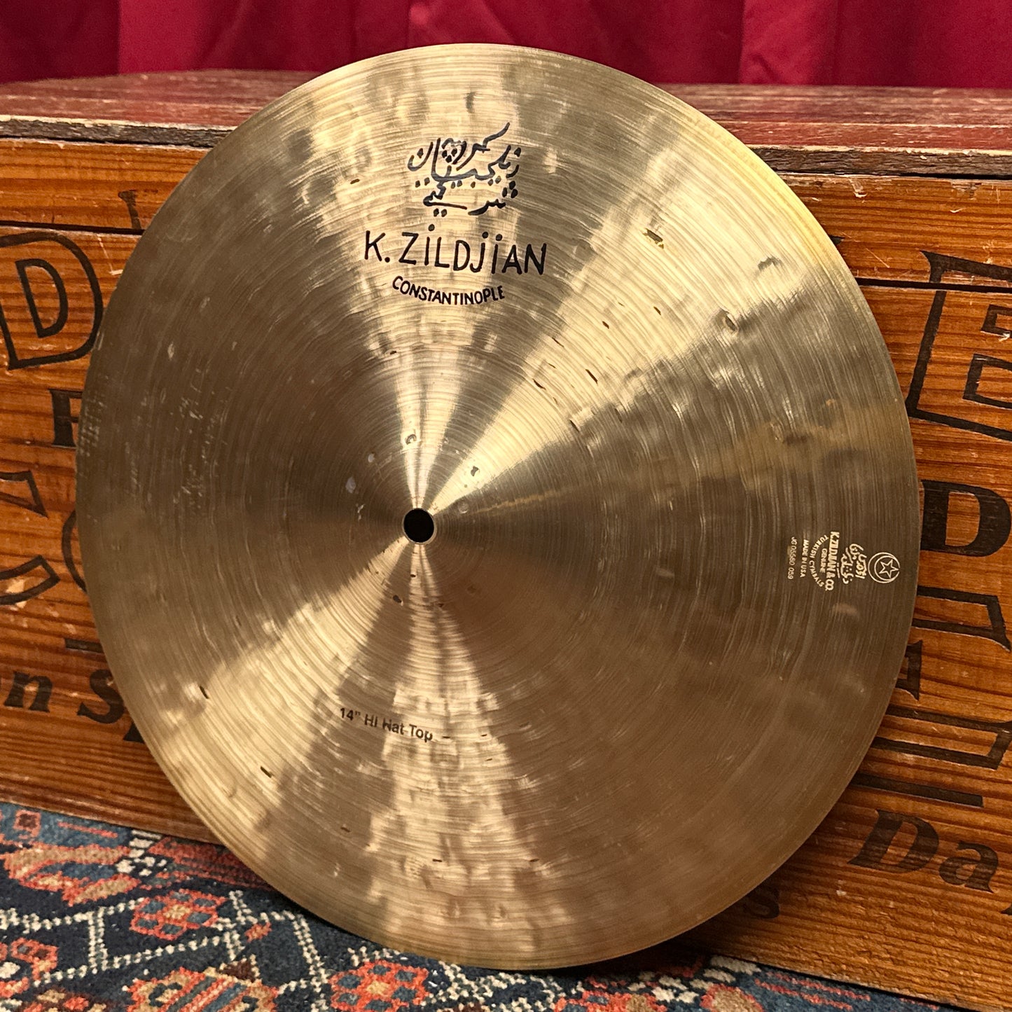 14" Zildjian K Constantinople Hi-Hat Cymbal Pair 914g/1178g *Video Demo*