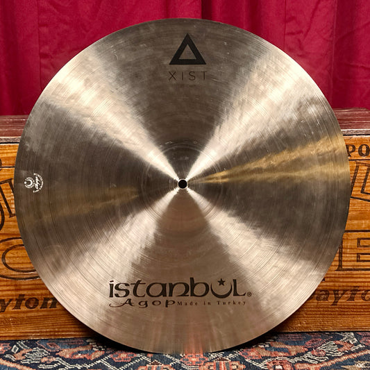 20" Istanbul Agop Xist Natural Crash Cymbal 1812g *Video Demo*
