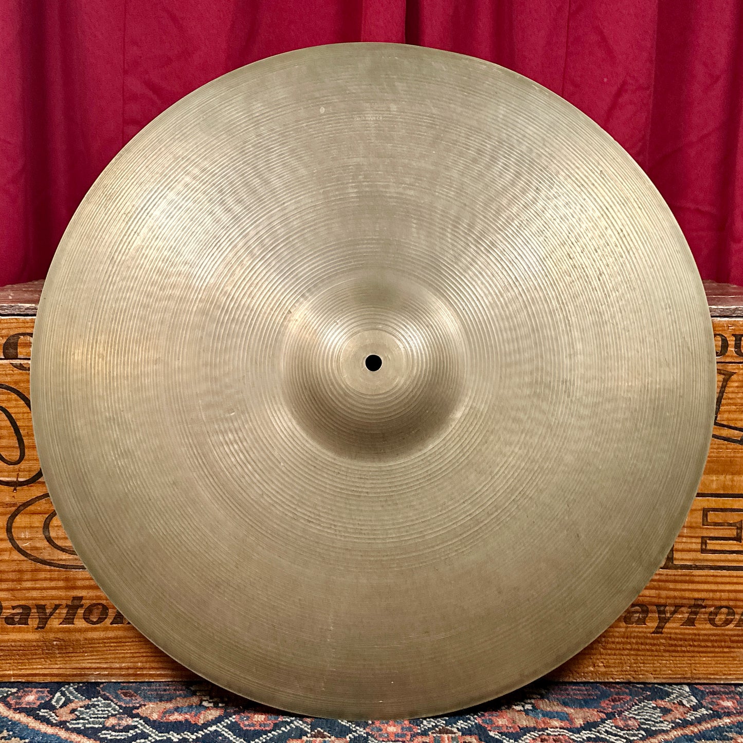 22" Zildjian A 1950s Small Stamp Ride Cymbal 3006g *Video Demo*
