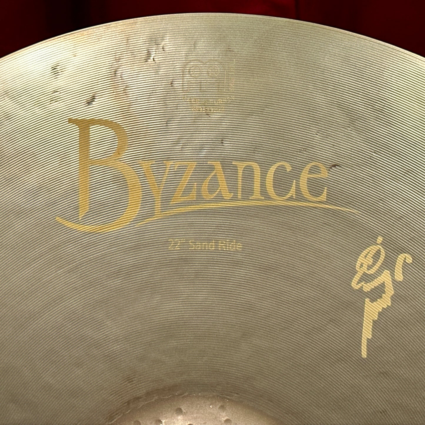 22" Meinl Byzance Vintage Sand Ride Cymbal 2764g *Video*