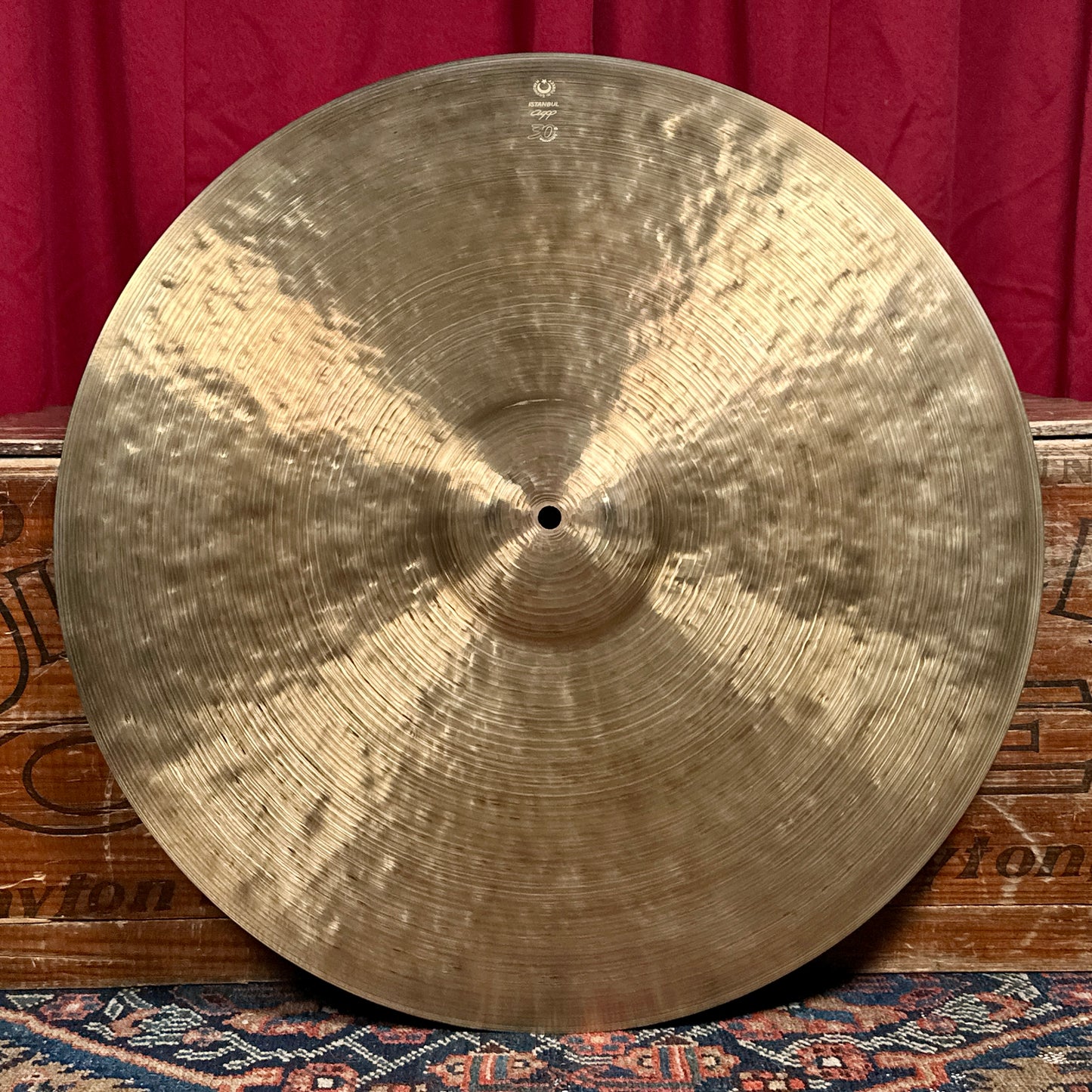 22" Istanbul Agop 30th Anniversary Ride Cymbal 2430g *Video Demo*