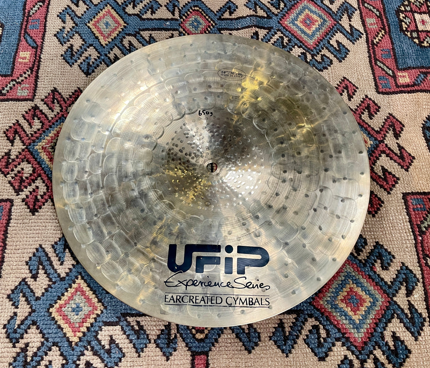 14" UFIP Experience Series Real China Cymbal 650g *Video Demo*