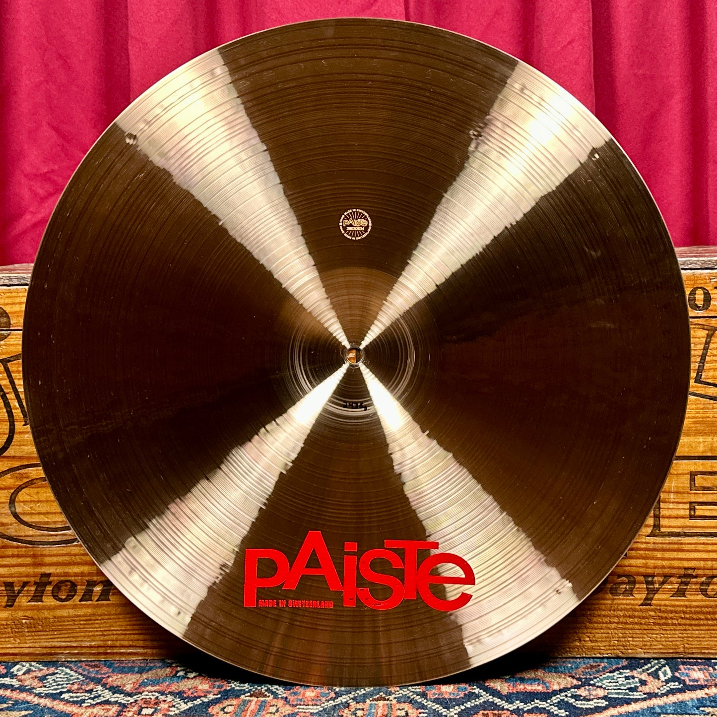 20" Paiste 2002 Ride Cymbal 2436g *Video*