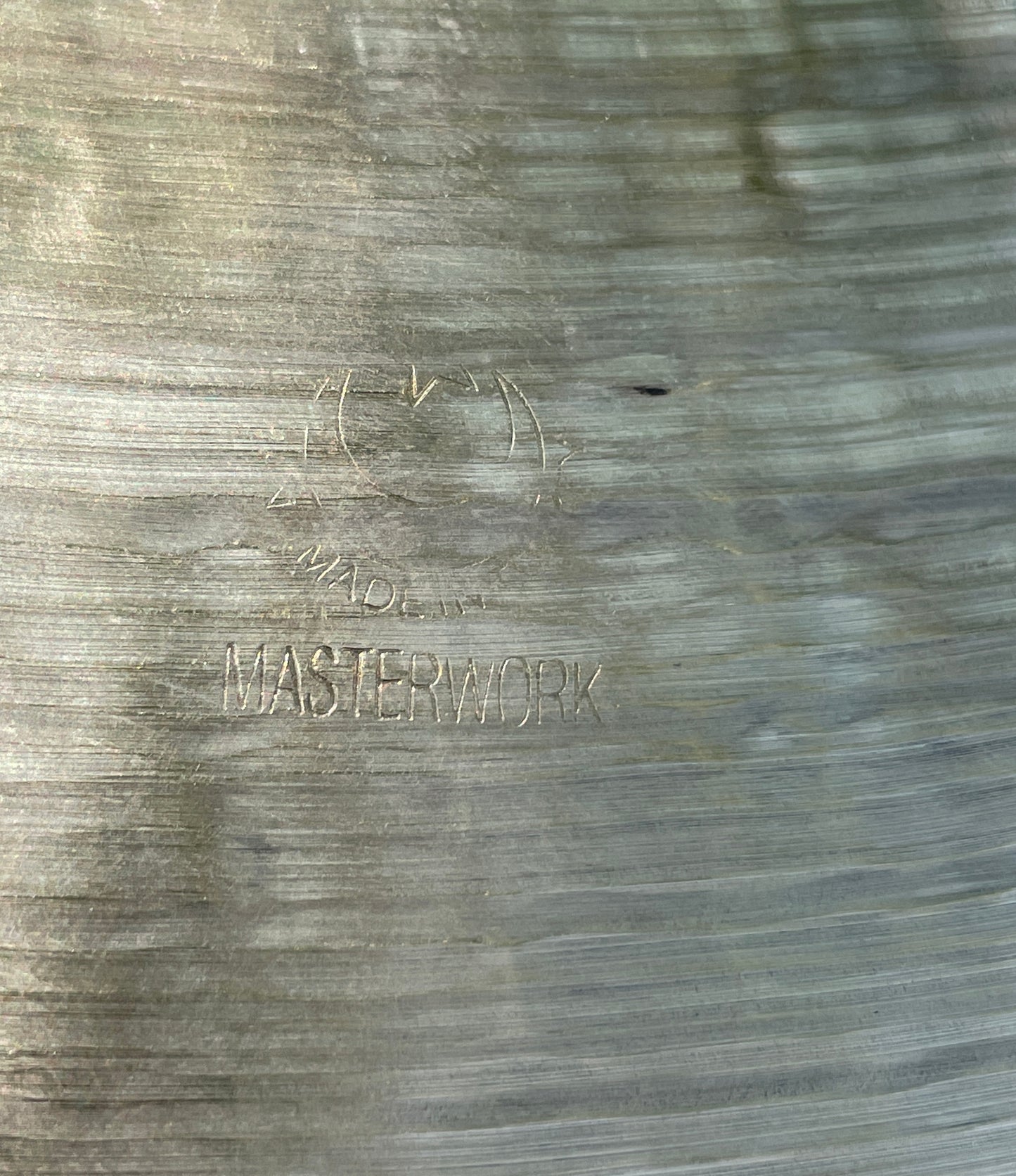 22" Masterwork Jazz Master Flat Ride Cymbal Turkish Hand Hammered 3340g