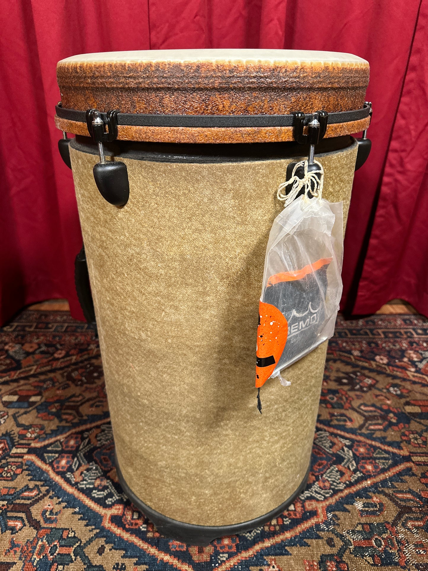 Remo Valencia 100 Series 14" Tunable Tubano Earth Fabric 26x14