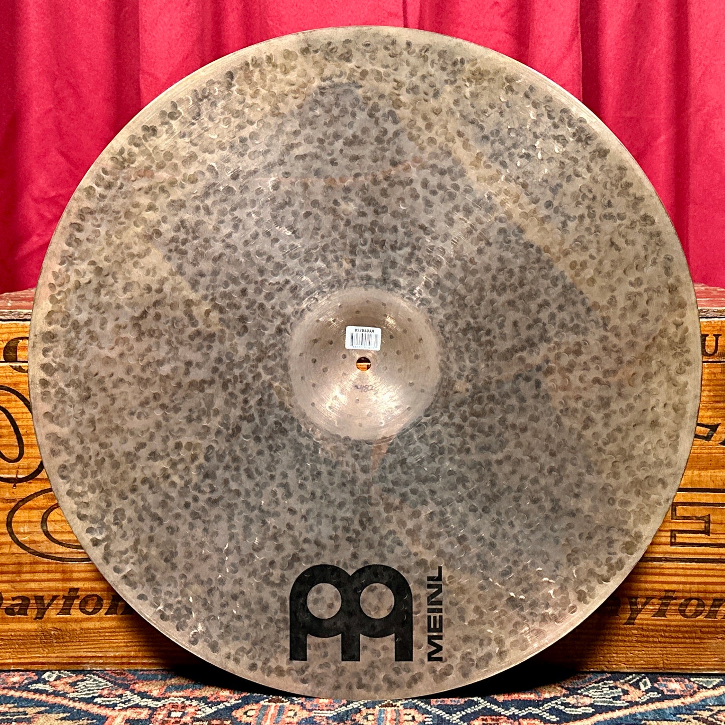 22" Meinl Byzance Dark Big Apple Dark Ride Cymbal 2482g *Video*