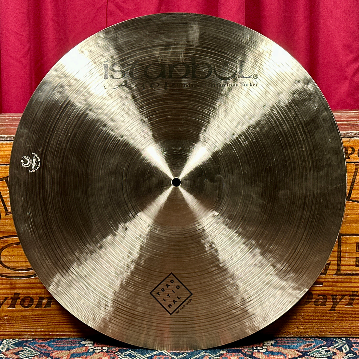 20" Istanbul Agop Traditional Dark Crash Cymbal 1750g *Video*