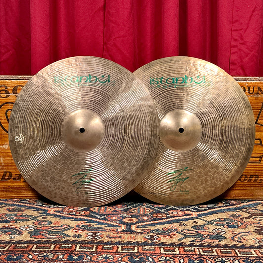 15" Istanbul Agop Signature Hi-Hat Cymbal Pair 944g/1146g *Video Demo*