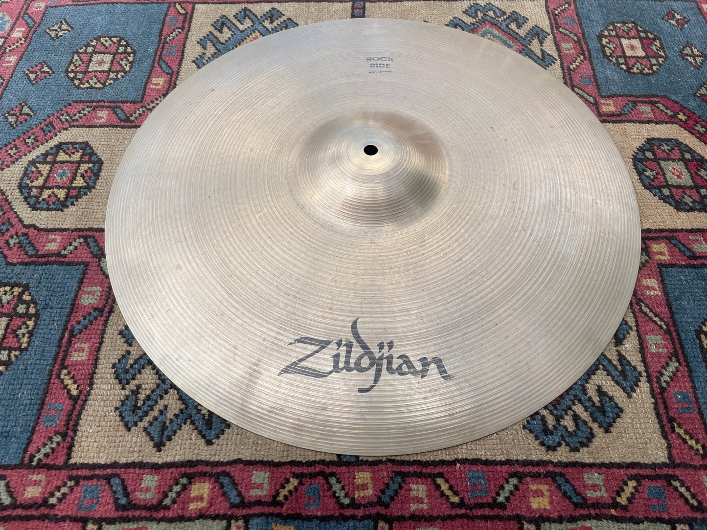20" Zildjian A 1980s Rock Ride Cymbal 2826g *Video Demo*