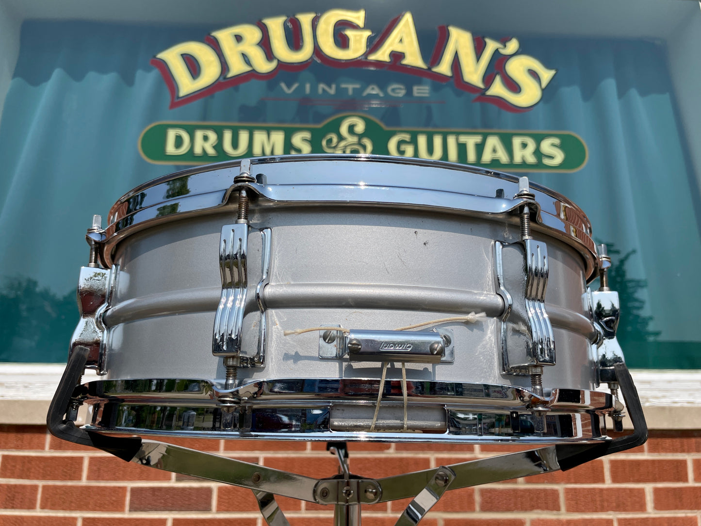 1970s-1980s Ludwig 5x14 LM404 Acrolite Snare Drum