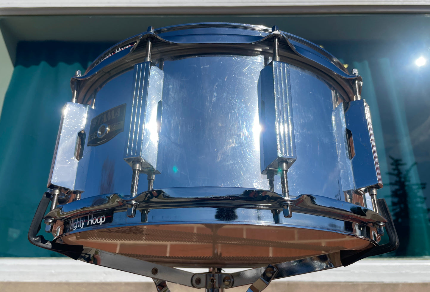 1990s Tama 6.5x14 AW206 Chrome Over Birch Snare MIJ Artwood