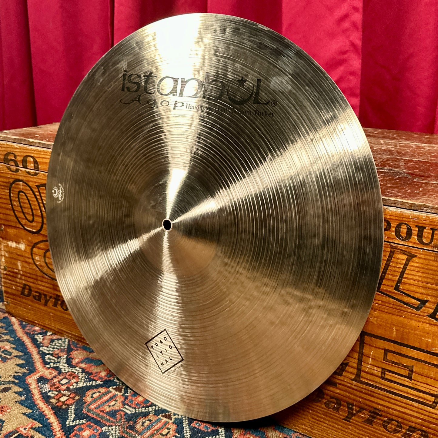 20" Istanbul Agop Traditional Dark Crash Cymbal 1740g *Video Demo*