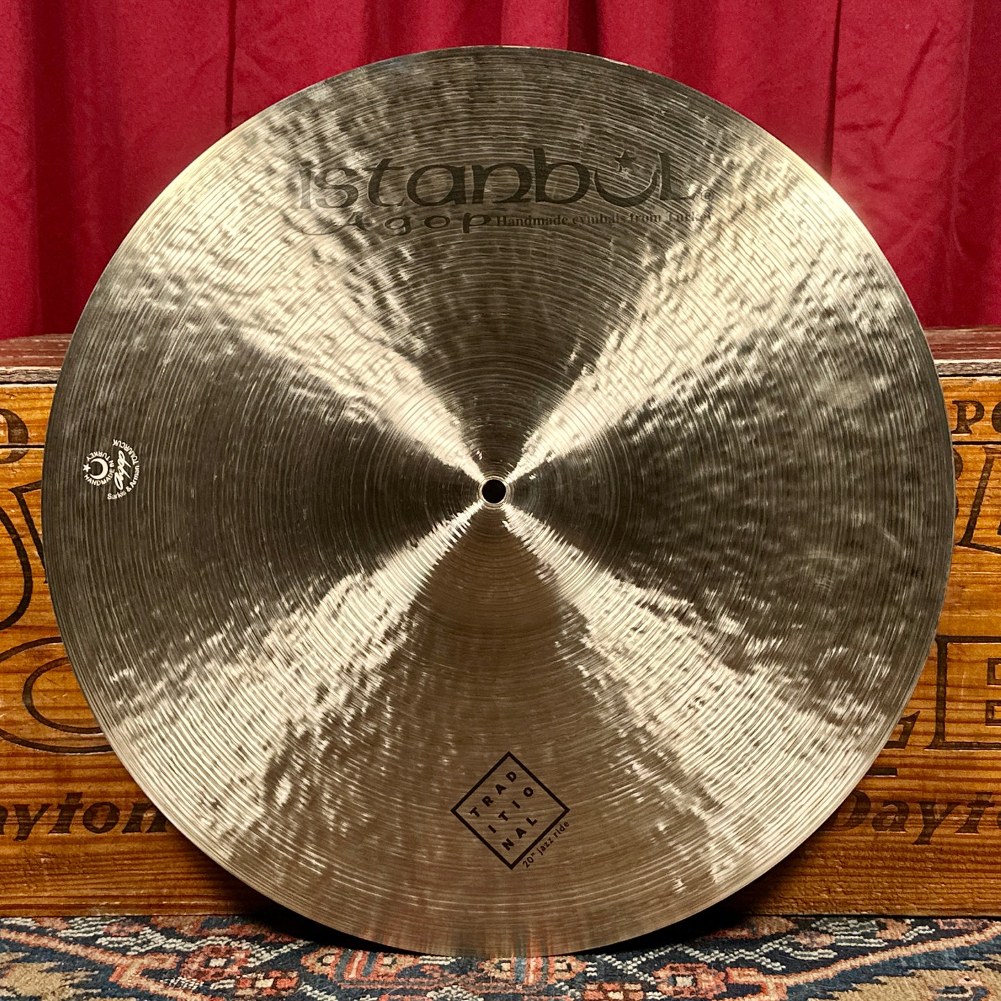20" Istanbul Agop Traditional Jazz Ride Cymbal 1852g *Video*