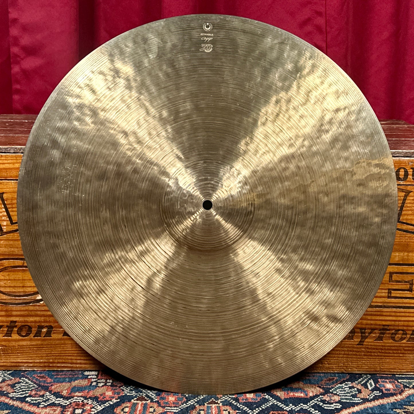20" Istanbul Agop 30th Anniversary Ride Cymbal 1988g *Video Demo*