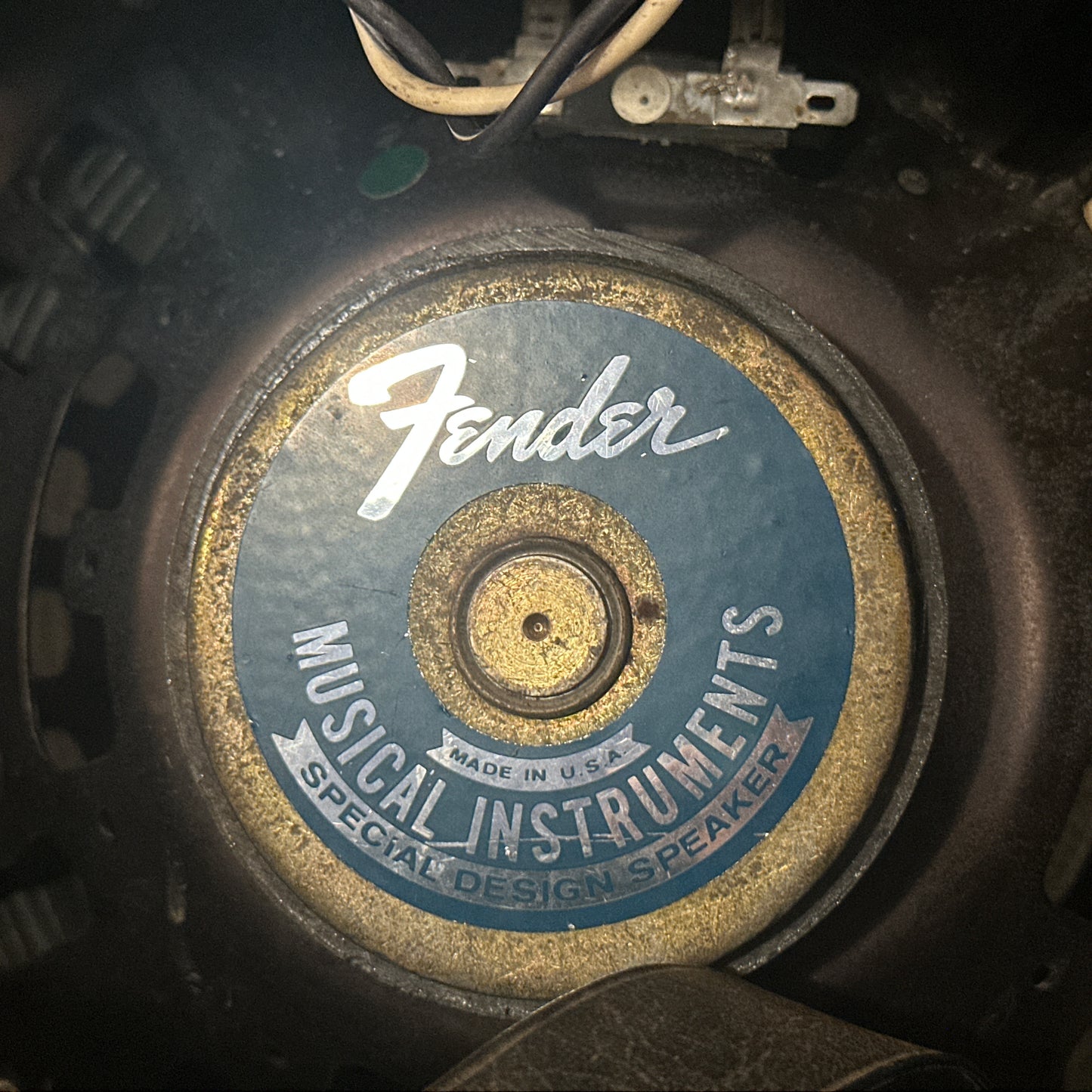 1975 Fender Princeton Reverb 1x10 Combo Guitar Amplifier