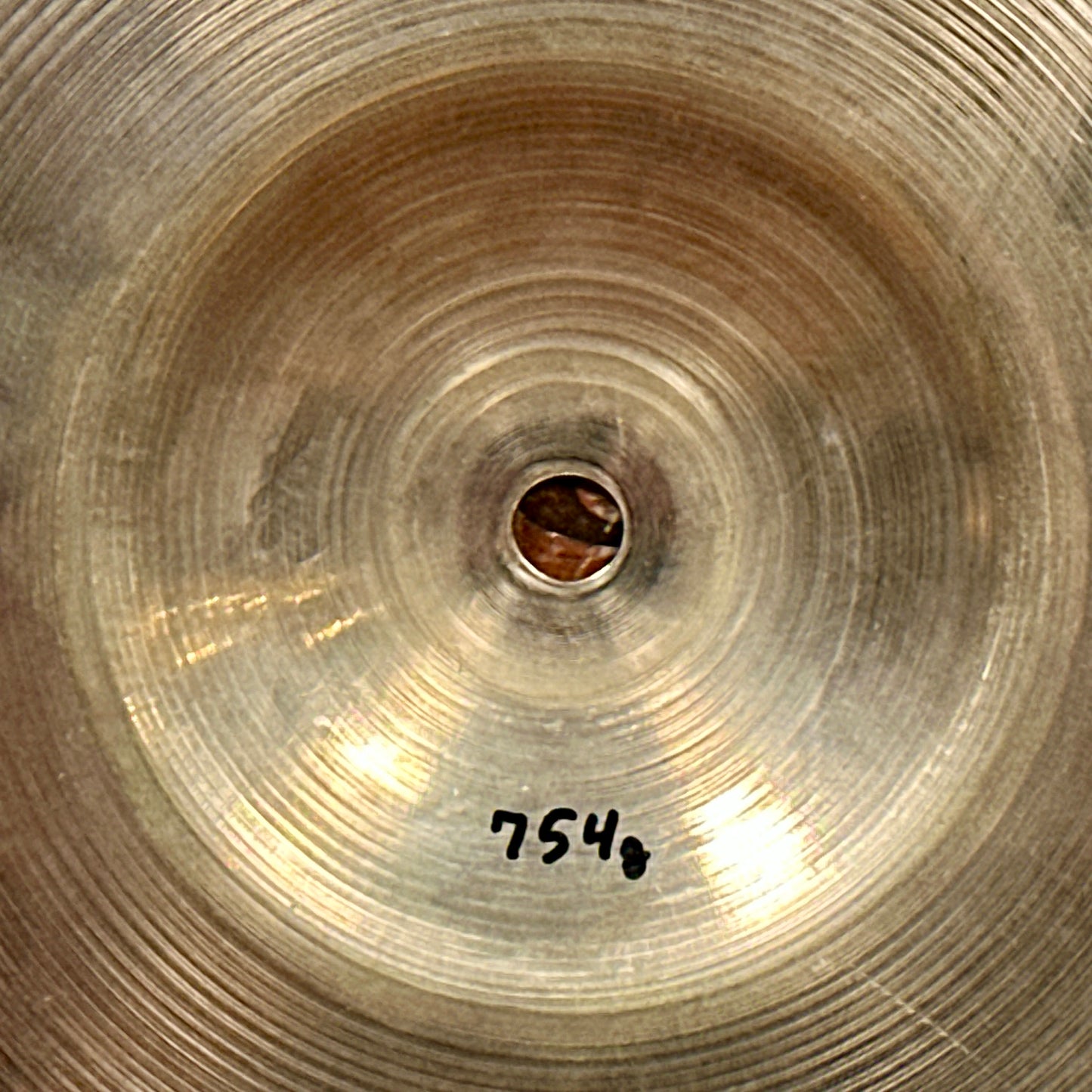 15" Zildjian A 1940s-1950s Trans Stamp Hi-Hat Cymbal Pair 754g/860g *Video Demo*