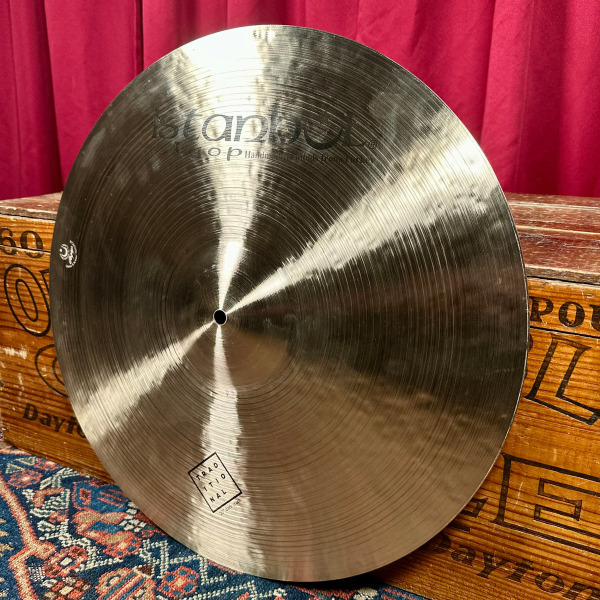 20" Istanbul Agop Traditional Dark Crash Cymbal 1750g *Video*