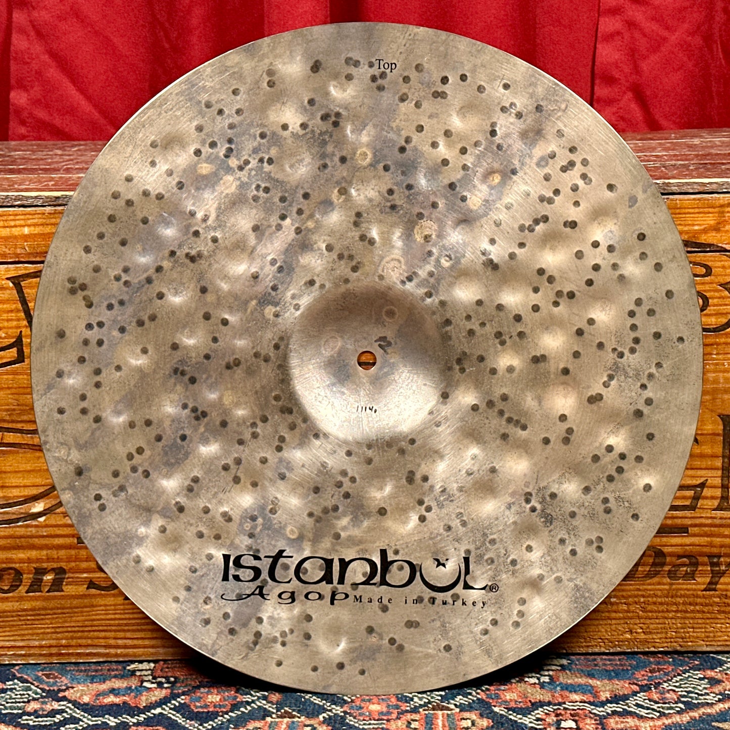 17" Istanbul Agop Xist Dry Dark Hi-Hat Cymbal Pair 1114g/1534g *Video Demo*