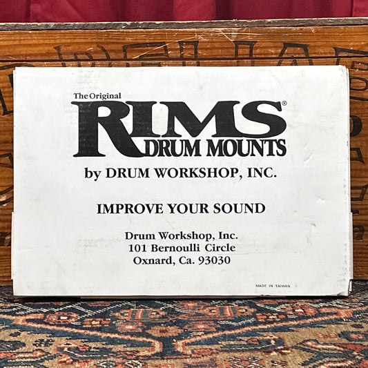 12" 6-Lug Drum Workshop RIMS Suspension Tom Mount DW NOS