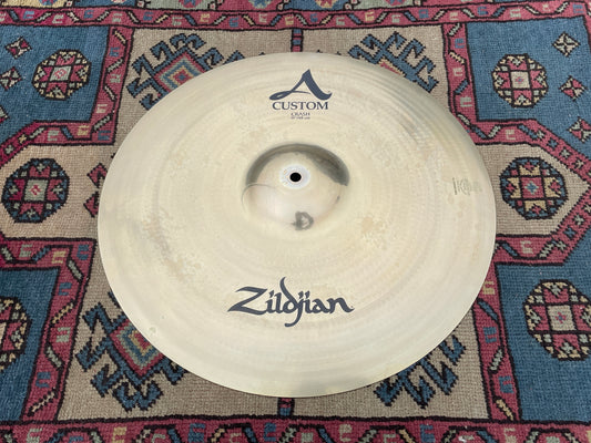 19" Zildjian A Custom Crash Cymbal 1494g *Video Demo*