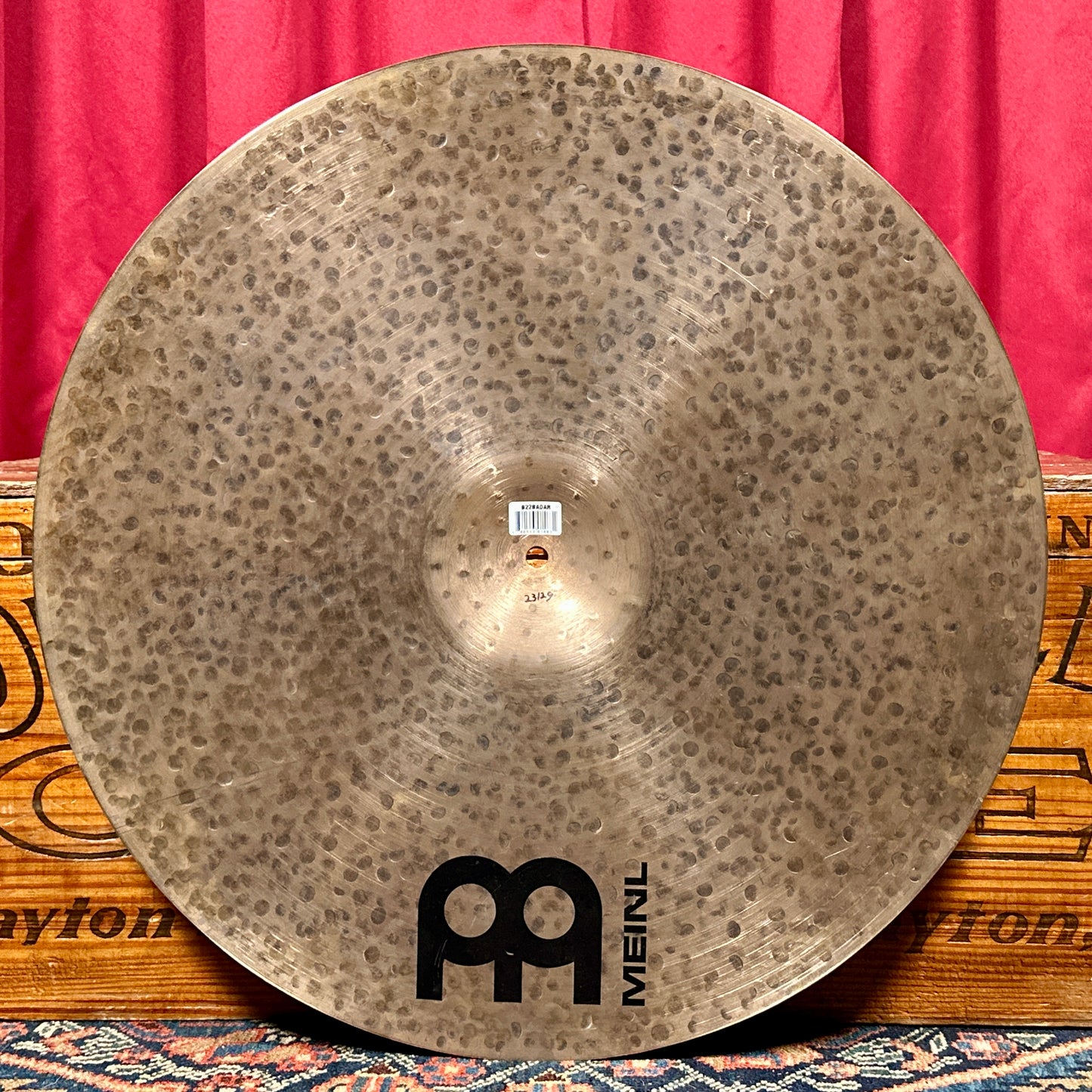 22" Meinl Byzance Dark Big Apple Dark Ride Cymbal 2312g *Video*