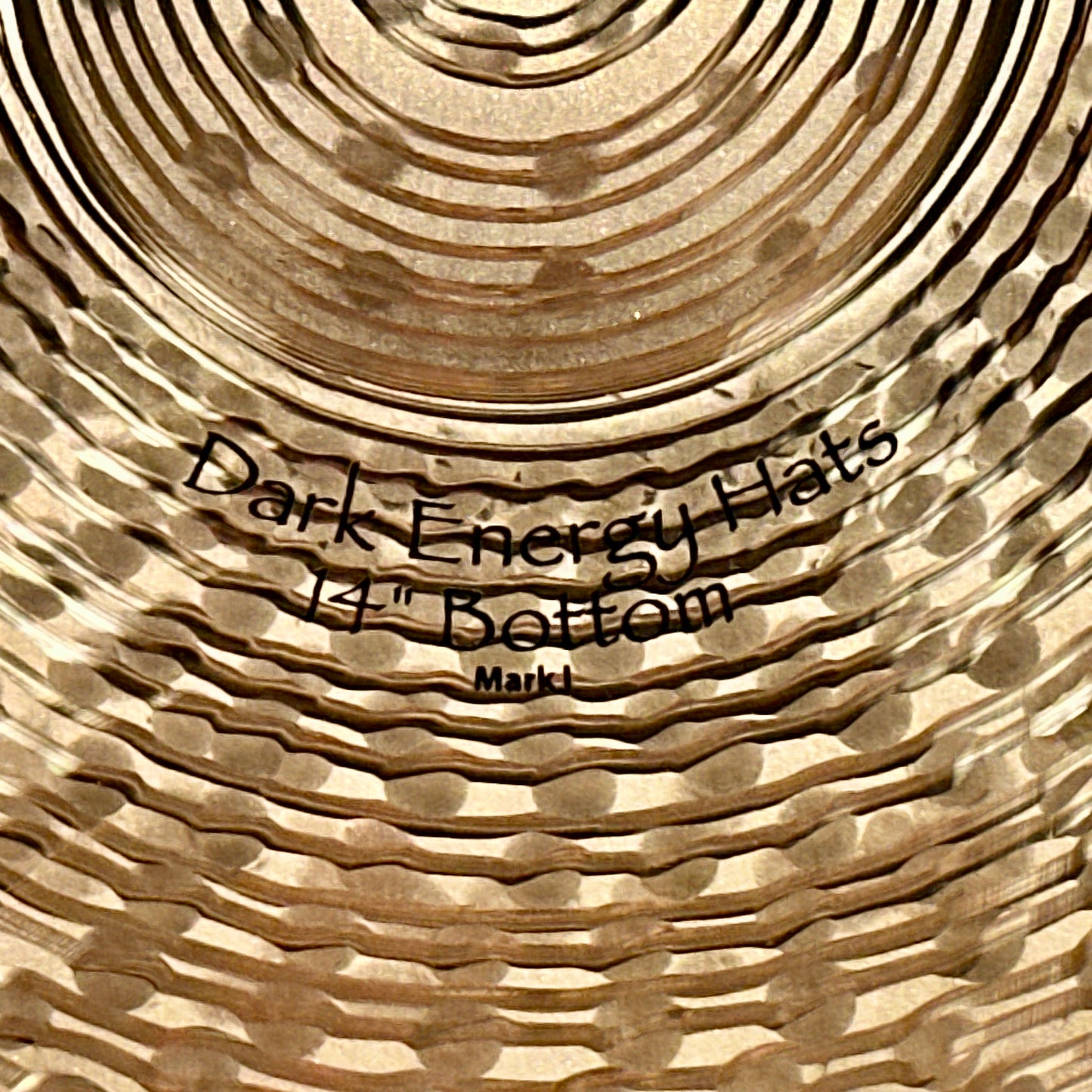 14" Paiste Signature Dark Energy Hi-Hat Cymbal Pair Mark I 968g/1436g *Video*