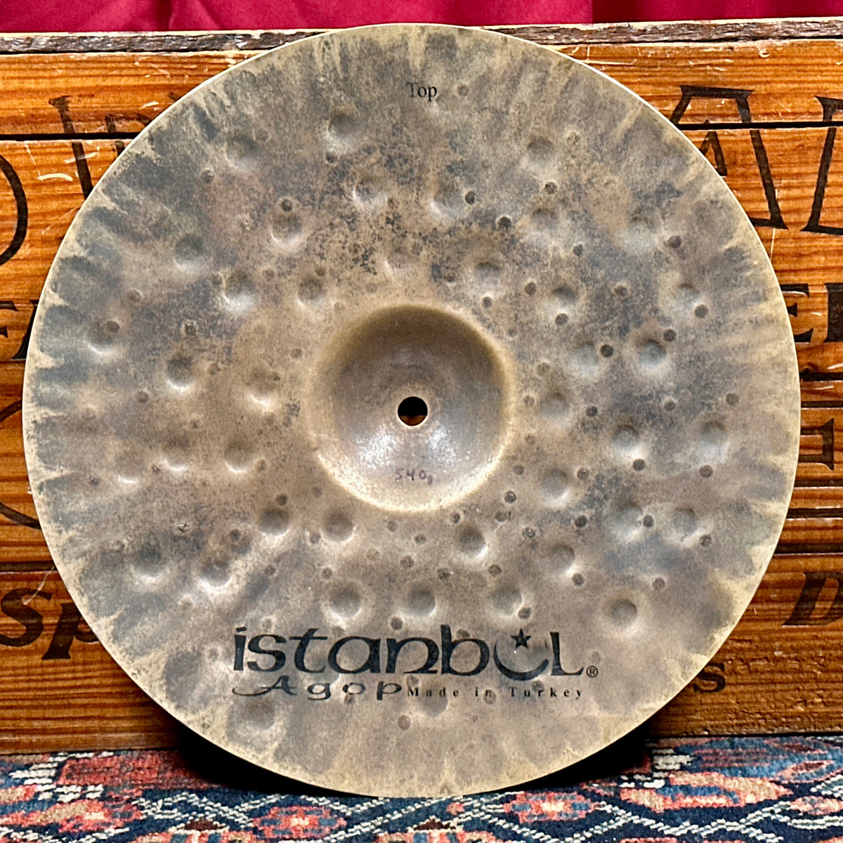 13" Istanbul Agop Xist Dry Dark Hi-Hat Cymbal Pair 540g/964g *Video*