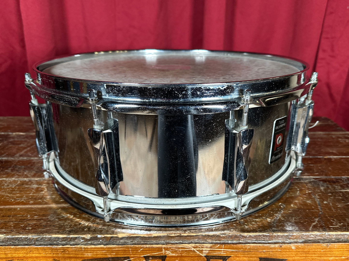 1970s Olympic by Premier No. 1005 Steel Shell 5.5x14 Snare Drum