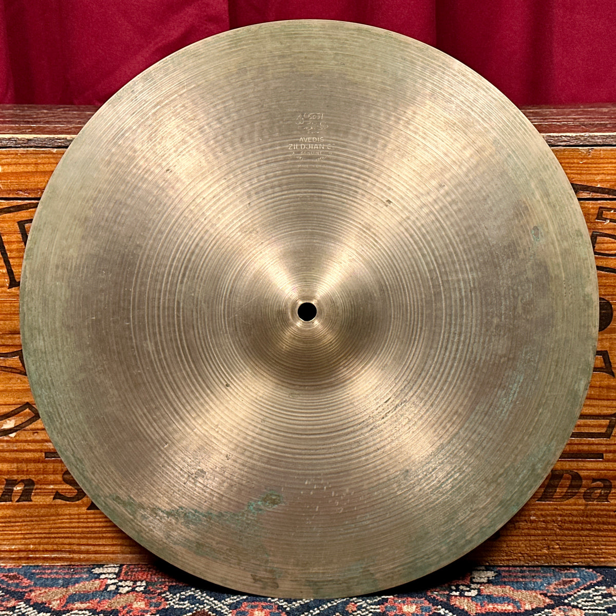 16" Vintage Zildjian A 1960s Hi-Hat Cymbal Pair 986g/1106g *Video*