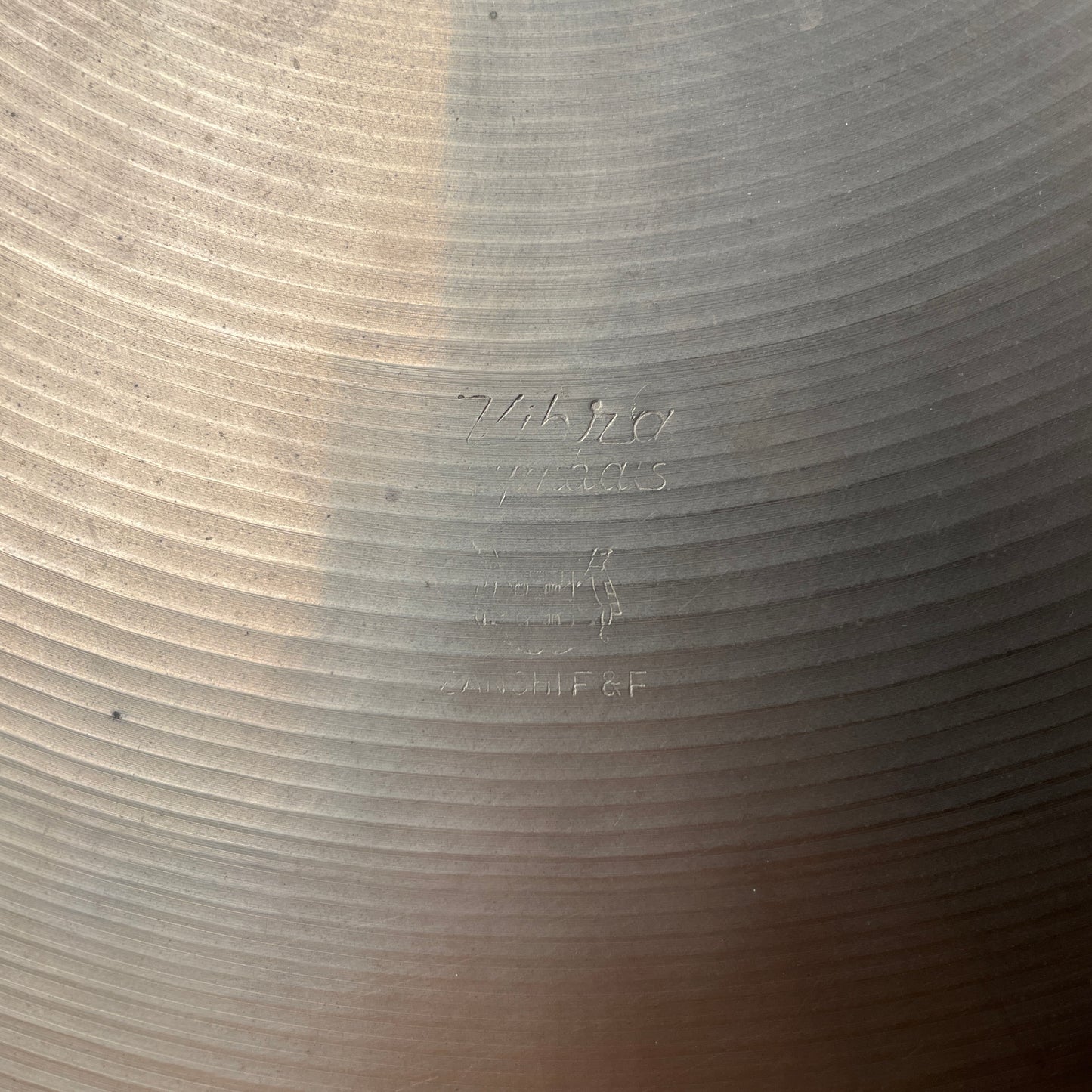 20" Vintage Zanchi F&F Vibra Ride Cymbal 2016g *Video Demo*