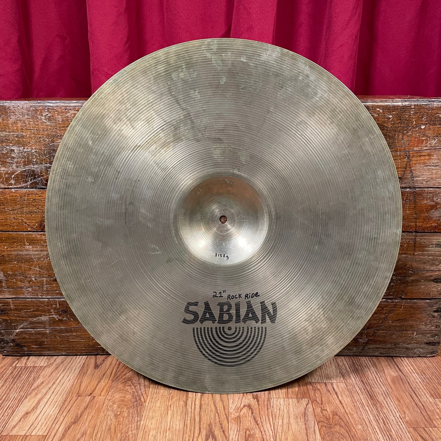 21" Sabian AA Rock Ride Cymbal 3152g *Video Demo*