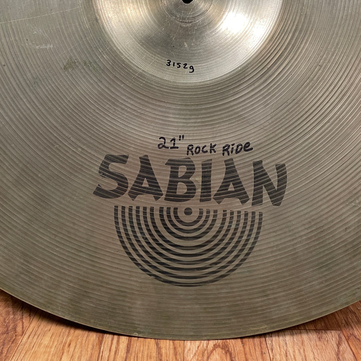 21" Sabian AA Rock Ride Cymbal 3152g *Video Demo*