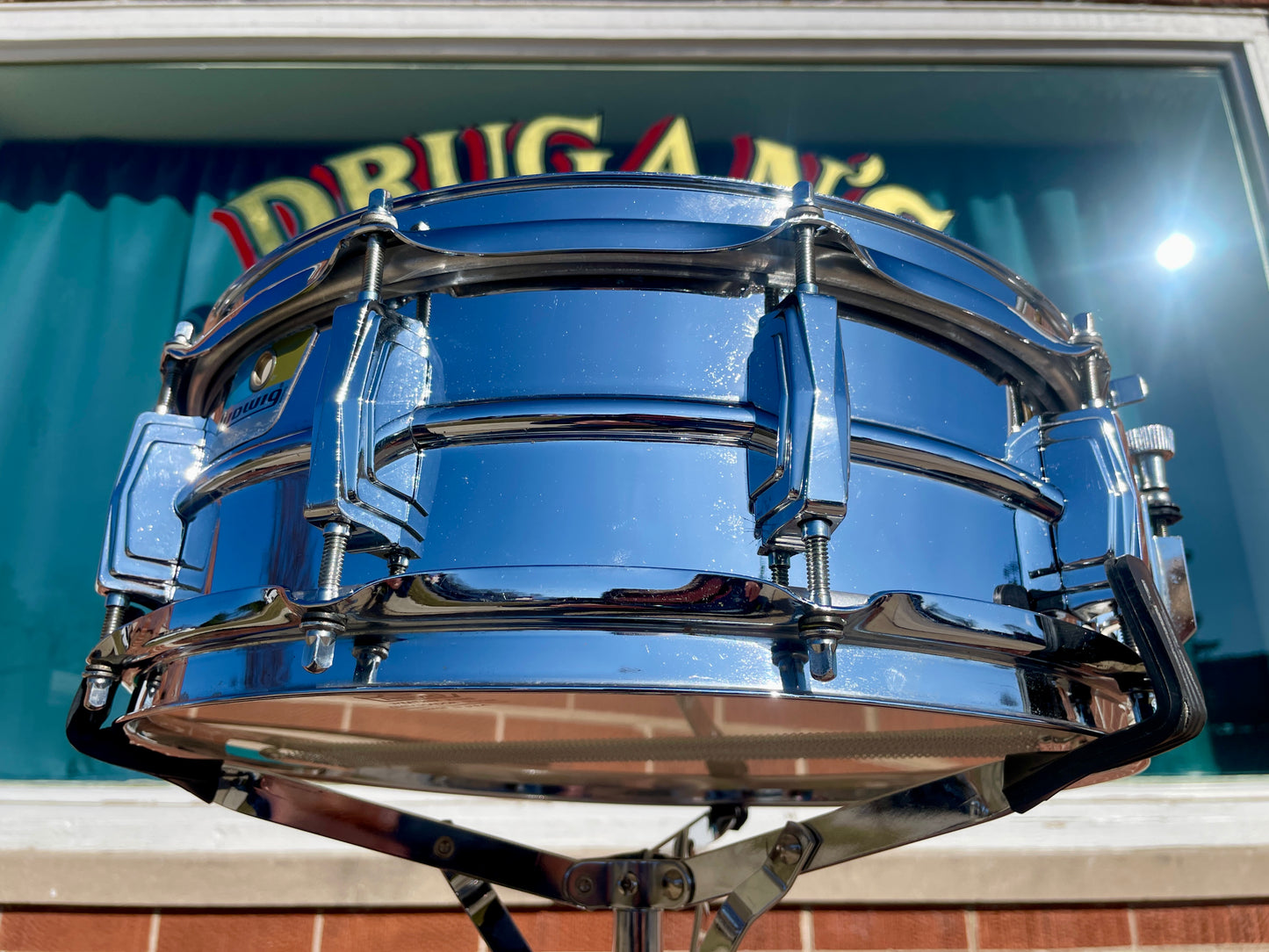 1970s Ludwig 5x14 Supraphonic LM400 Snare Drum